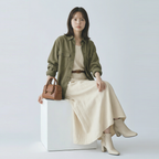 リラックス感 ゆったり ノースリーブ 綿麻 ワンピース