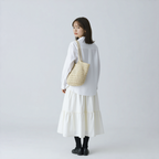 リラックス感 ゆったり 襟付き ドレープシャツ