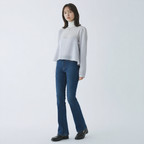ヴィンテージ風 フィットシルエット フェイクレイヤード シフォン セットアップ　