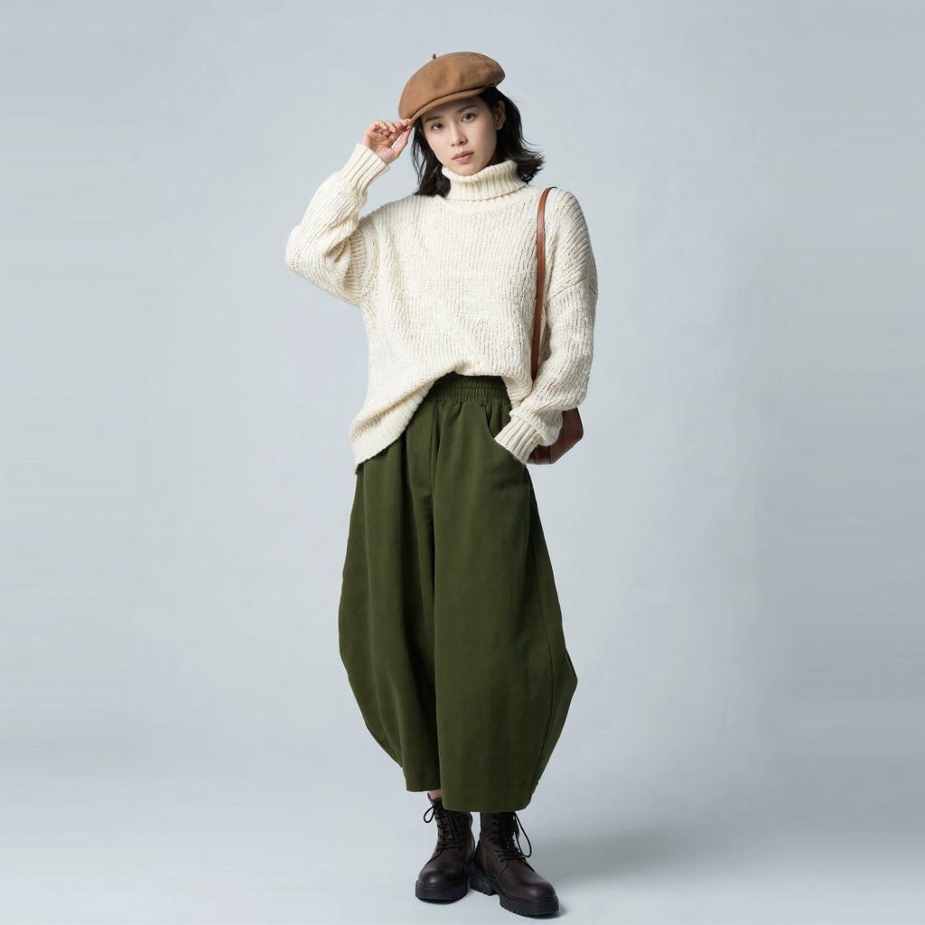 レトロルーズワイドパンツ