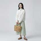 リラックス感 ゆったり スタンドカラー 薄手 アウター