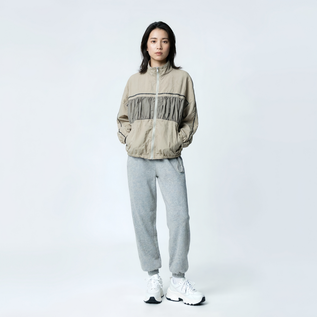 シンプルルーズジャケット