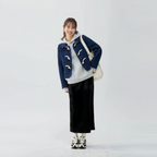 ロングフィッシュテールローワールベルベットスカート