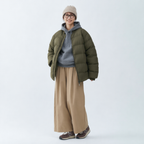 ドレープハイウエストワイドパンツ